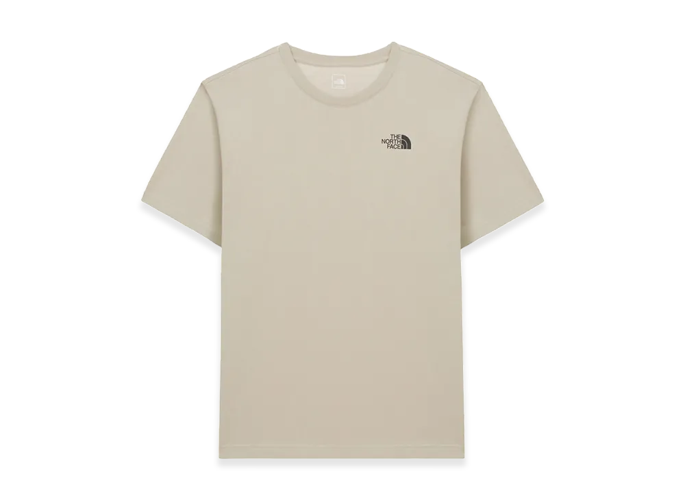 The North Face Camp Vibe S/S Round T-Shirt - 25SS "White Sand"
