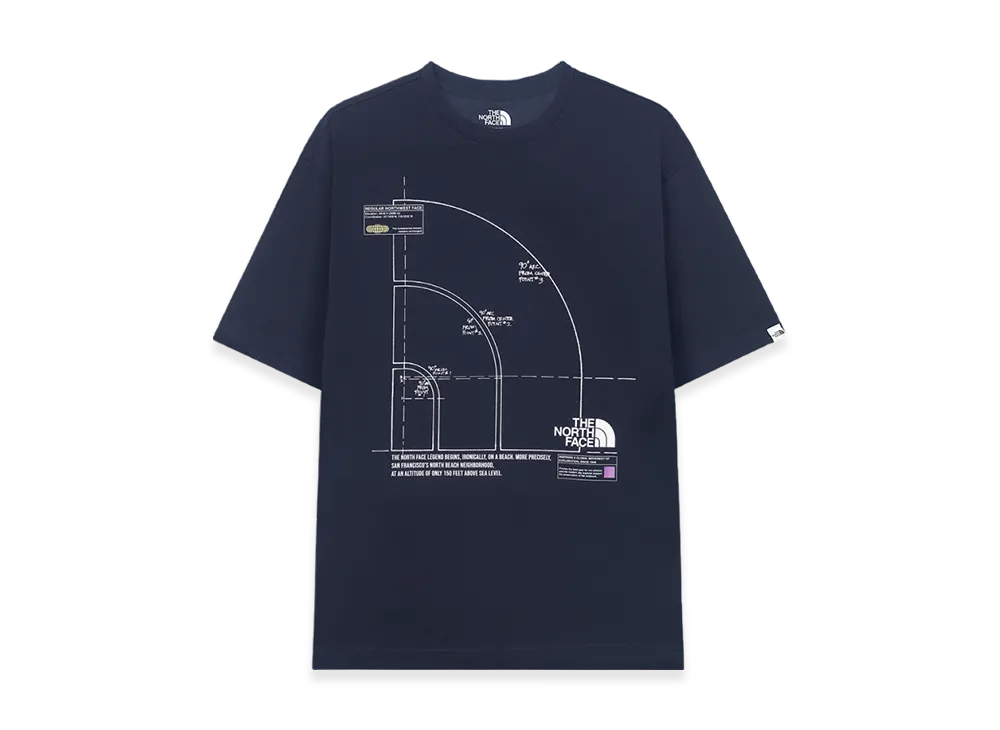 The North Face Dome Logo S/S Round T-Shirt - 25SS "Dark Navy"