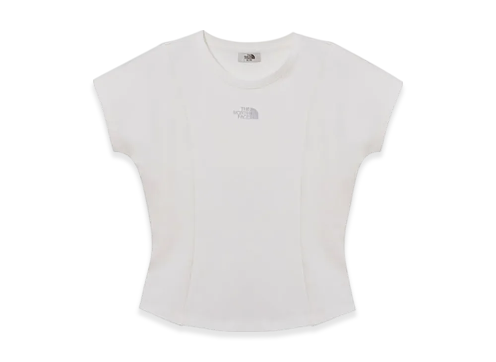 The North Face White Label Delphie S/S T-Shirt (W) "Ivory"