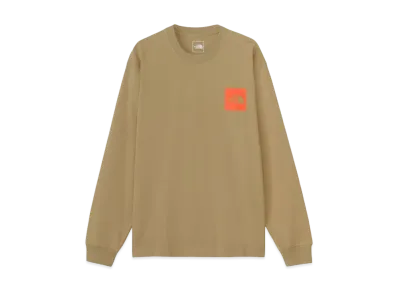 The North Face Long Sleeve Square Logo Tee "Kelp Tan"