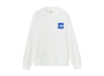 The North Face Long Sleeve Square Logo Tee "White2"