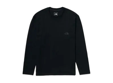 The North Face Long Sleeve Comfortable Refined Cotton Crew "Black"