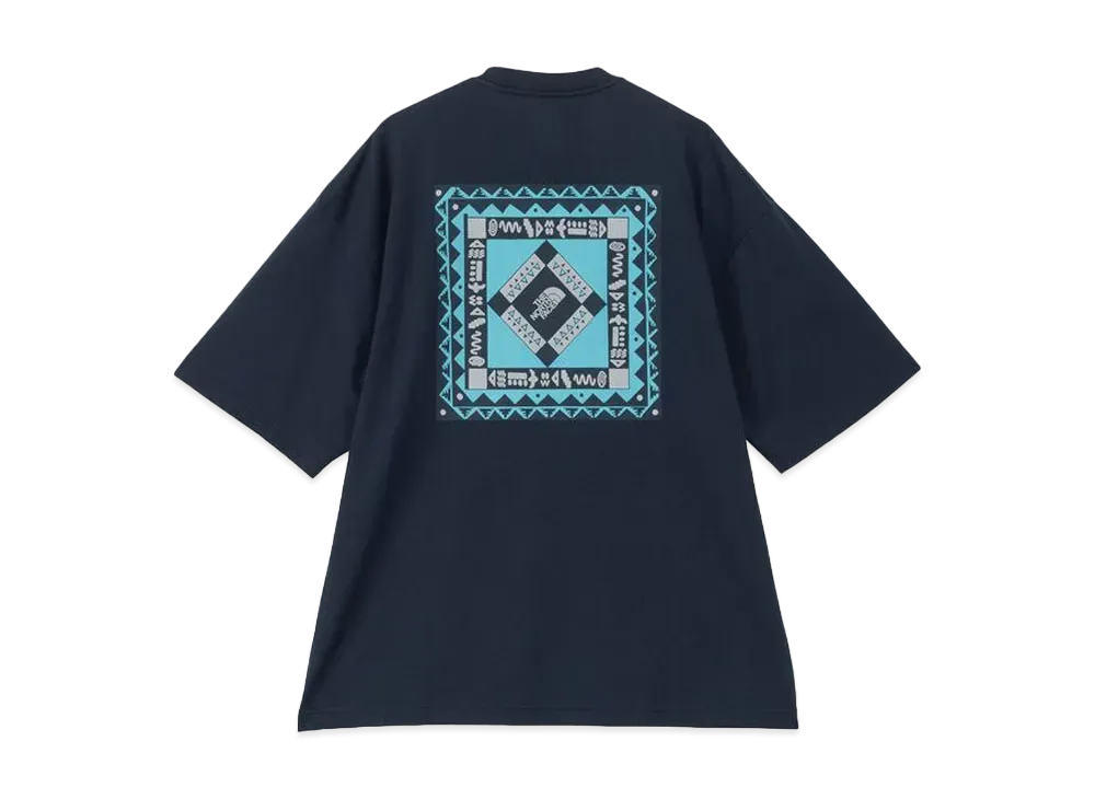 The North Face Short Sleeve Retro Bandana Logo Tee "Urban Navy"