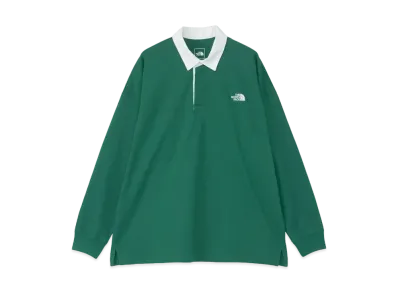 The North Face Long Sleeve Rugby Shirt "TNF Green"