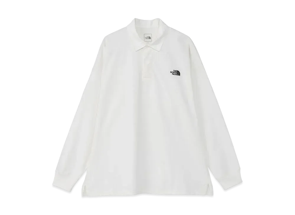 The North Face Long Sleeve Rugby Shirt "Off White"