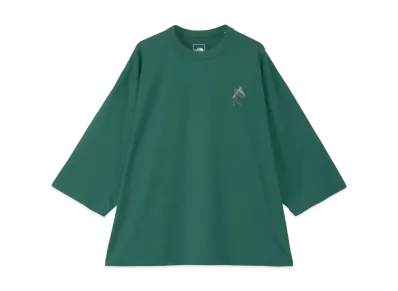 The North Face 3/4 Graphic Sleeve Tee "TNF Green"