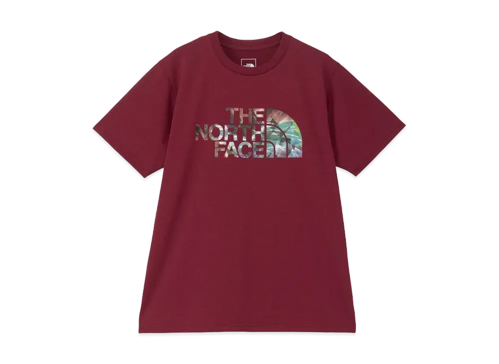 The North Face Short Sleeve Digital Logo Tee "Beetroot"