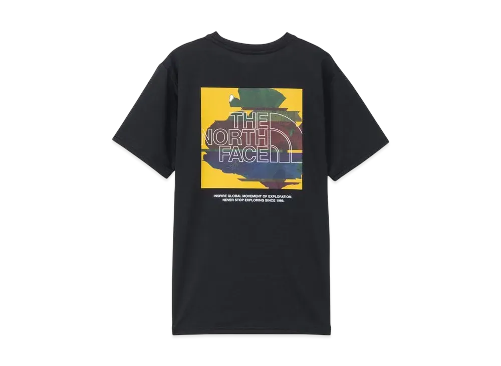 The North Face Short Sleeve Digital Box Logo Tee "Black"