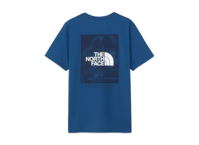 The North Face Short Sleeve Digital Box Logo Tee "Mountain Blue"