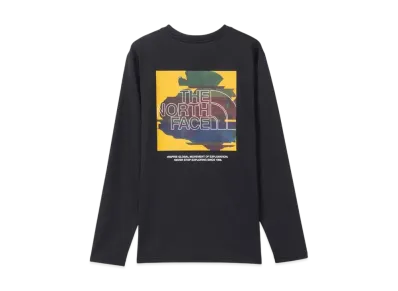 The North Face Long Sleeve Digital Box Logo Tee "Black"