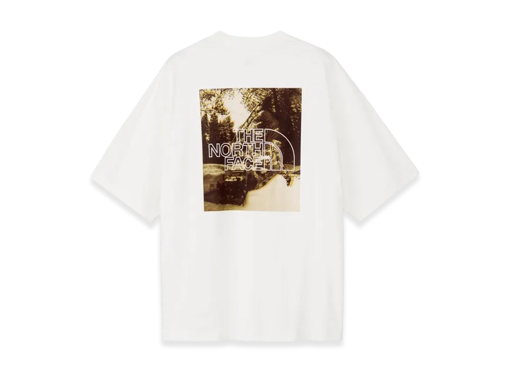 The North Face Short Sleeve Freeride Square Logo Tee "Off White"