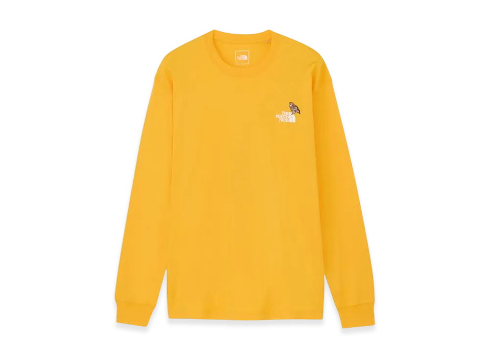 The North Face Long Sleeve Zoo Picker Tee "Summit Gold"
