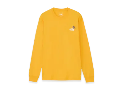 The North Face Long Sleeve Zoo Picker Tee "Summit Gold"