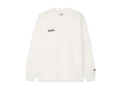 The North Face Long Sleeve Fine Alpine Tee "White"