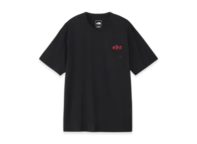 The North Face Short Sleeve Flash Dried Flower Logo Tee "Black"