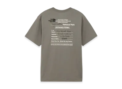 The North Face Short Sleeve Entrance Permission Tee "Smoked Pearl"