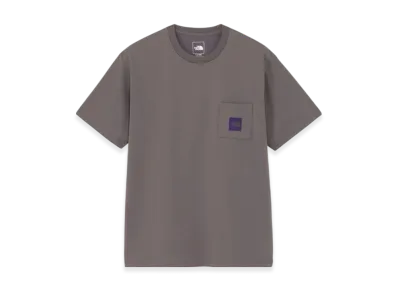 The North Face Short Sleeve Square Logo Pocket Tee "Smoked Pearl"