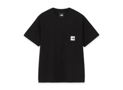 The North Face Short Sleeve Square Logo Pocket Tee "Black"
