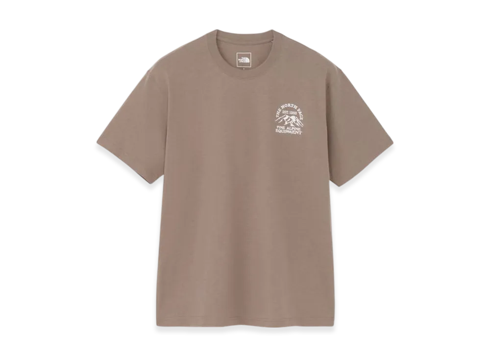 The North Face Short Sleeve Fine Alpine Mountain Tee "Mushroom"