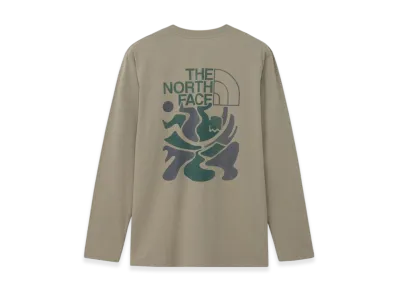 The North Face Long Sleeve ES Climbing Logo Tee "Mushroom"