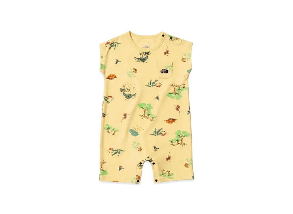 The North Face Baby Latch Pile Rompers "Southern Life"