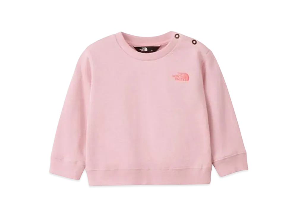 The North Face Baby Sweat Logo Crew "Metallic Pink"