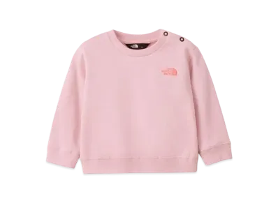 The North Face Baby Sweat Logo Crew "Metallic Pink"