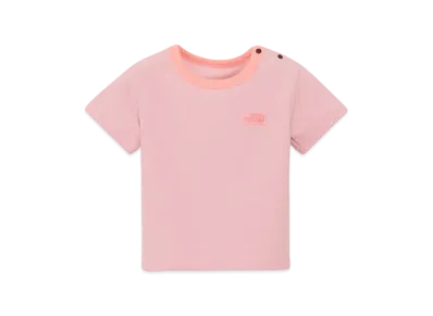 The North Face Baby Short Sleeve Latch Pile Tee "Metallic Pink"