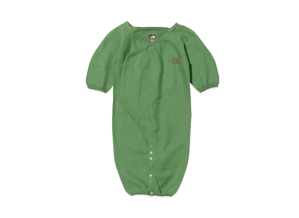 The North Face Baby Cradle Cotton 2Way Rompers Baby "Deep Glass Green"