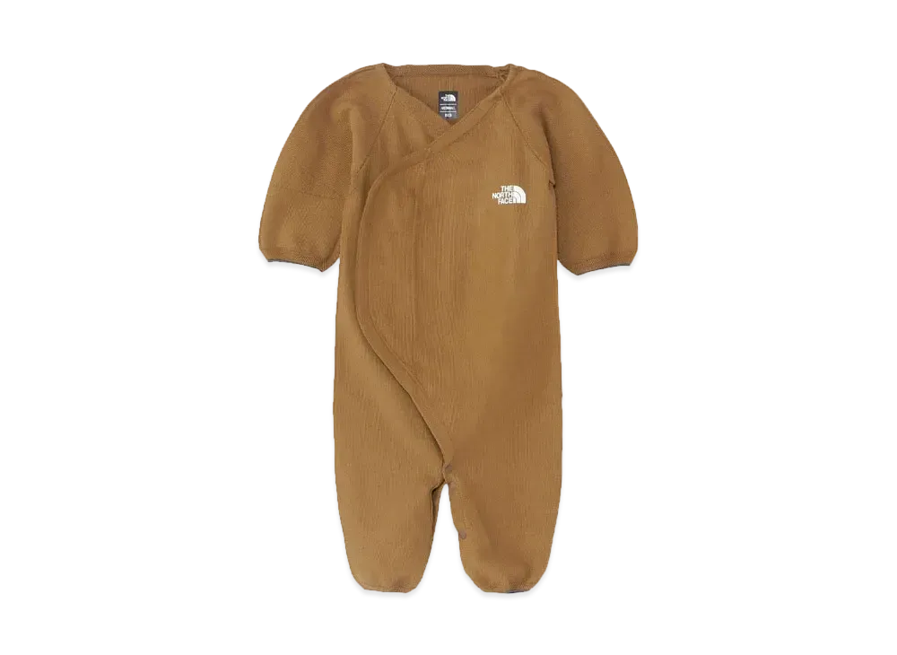 The North Face Baby Cradle Cotton 2Way Rompers Baby "Utility Black"
