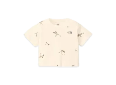 The North Face Baby Short Sleeve Little Breeze Tee "Cutout Animals"