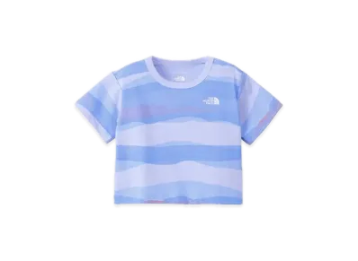 The North Face Baby Short Sleeve Little Breeze Tee "Blue Blue Lee"