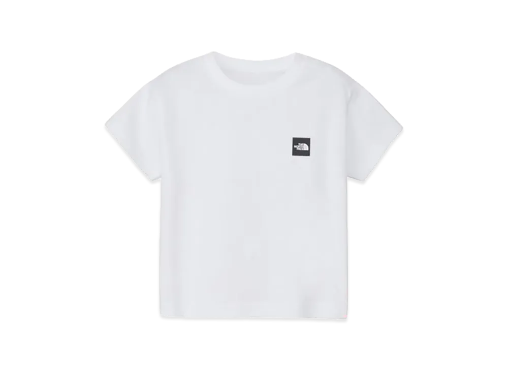 The North Face Short Sleeve Small Box Logo Tee Baby "White"