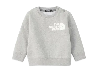 The North Face Baby Front View Crew "Mix Gray"