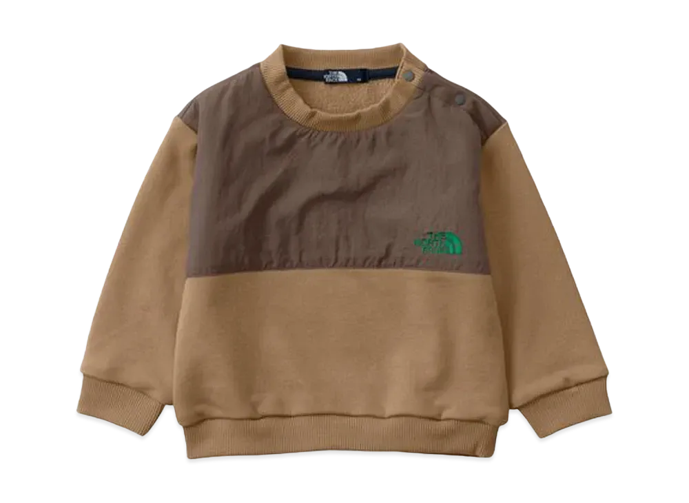 The North Face Denali Sweat Crew (Baby) "Utility Brown"