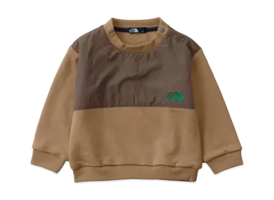 The North Face Denali Sweat Crew (Baby) "Utility Brown"