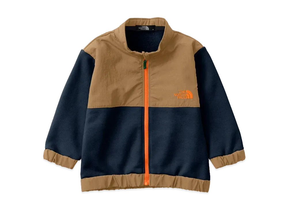 The North Face Baby Denali Sweat Jacket Baby "Urban Navy x Utility Brown"