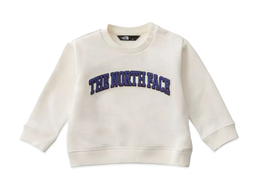 The North Face TNF Sweat Logo Crew (Baby) "Vintage White"