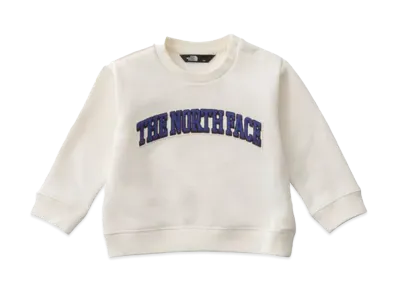The North Face TNF Sweat Logo Crew (Baby) "Vintage White"