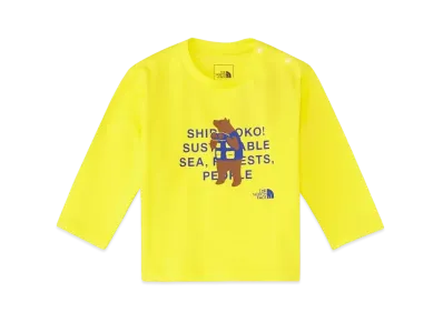 The North Face Baby L/S Shiretoko Toko Tee Baby "Sulfur Spring Green"