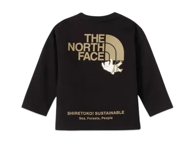 The North Face Baby Long Sleeve Shiretokotoko Tee "Black"