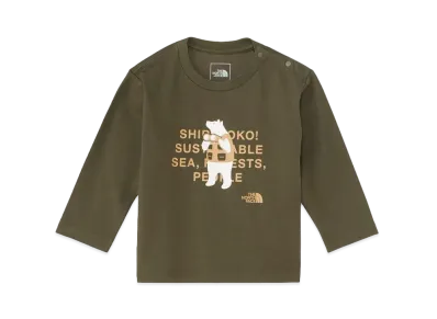 The North Face Baby L/S Shiretoko Toko Tee Baby "New Taupe"