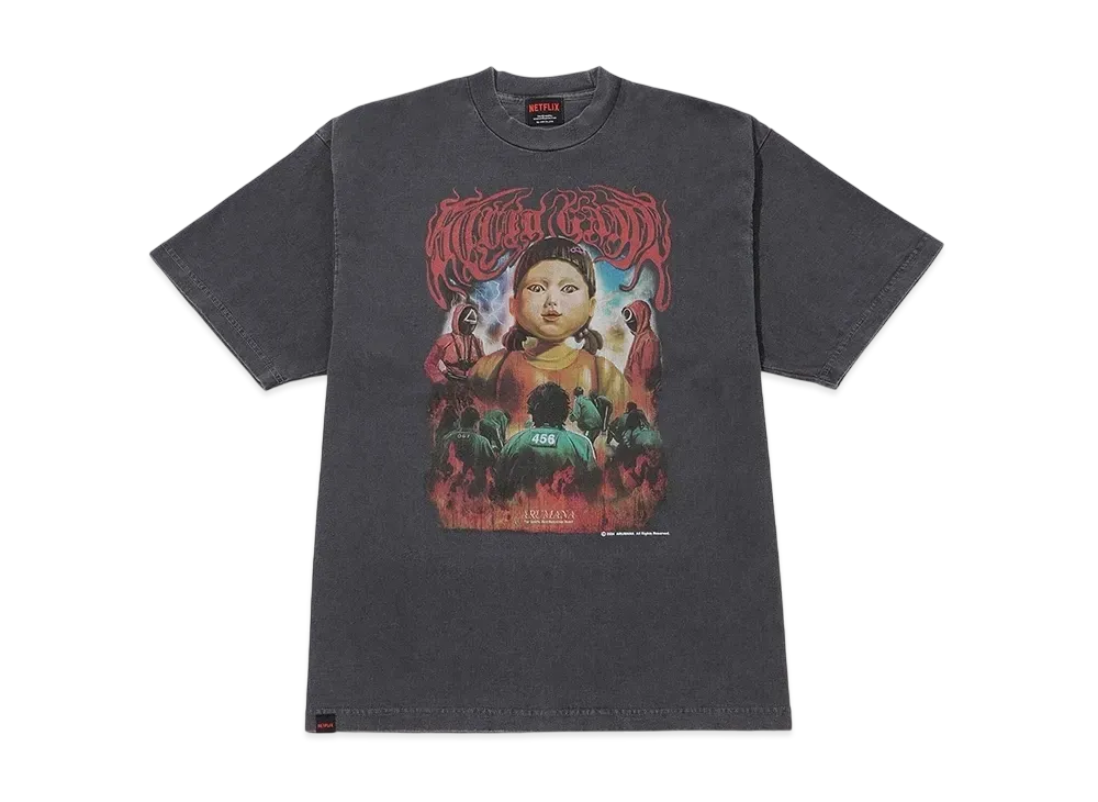 NETFLIX Squid Game Season 2 Original Graphic SS T-Shirt (YOUNG-HEE) "Sumikuro"