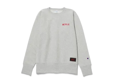 Netflix x V.A. x Champion Crewneck Sweat 014 "Grey"