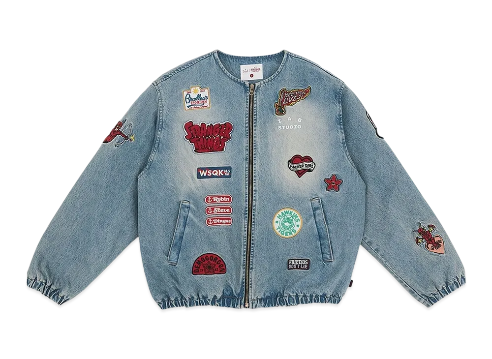 Netflix Stranger Things x V.A. x IAB STUDIO Legacy Jacket "Blue"