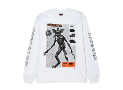 Netflix Stranger Things x V.A. x BEDWIN L/S Tee 01 "White"