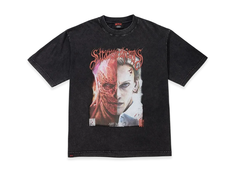 Netflix Stranger Things x V.A. x ARUMANA Vecna/001 Tee "Black"