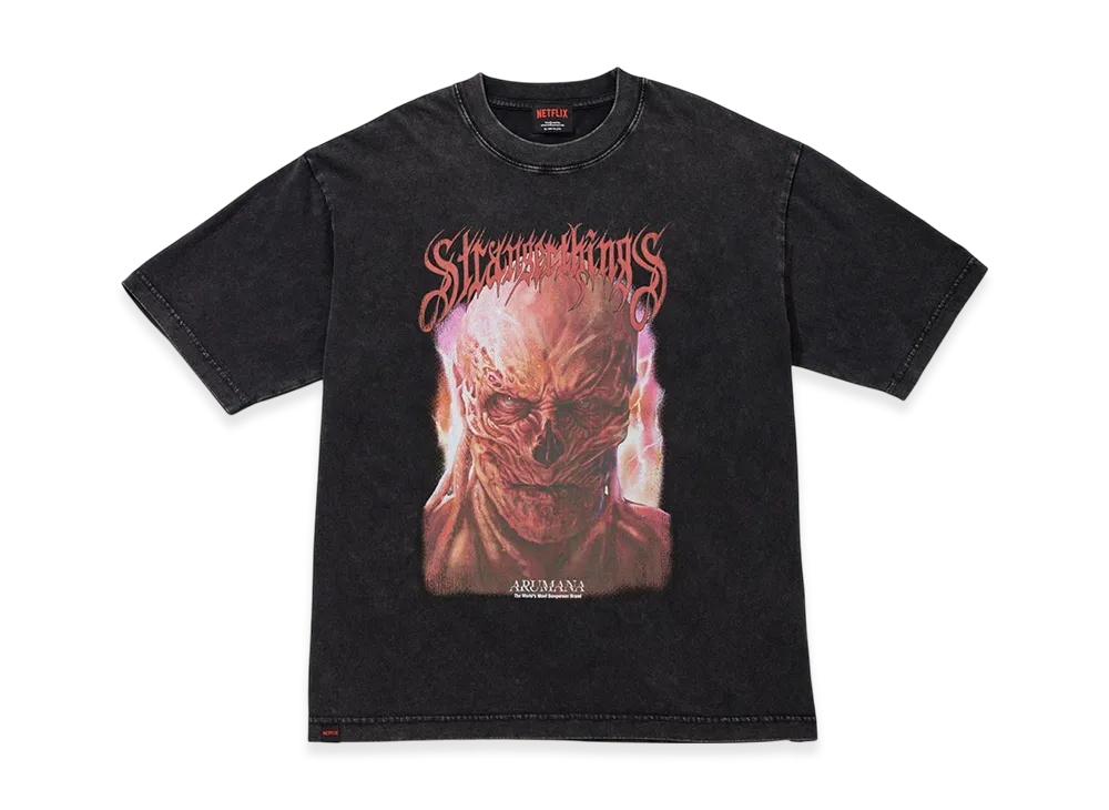 Netflix Stranger Things x V.A. x ARUMANA Vecna Tee "Black"