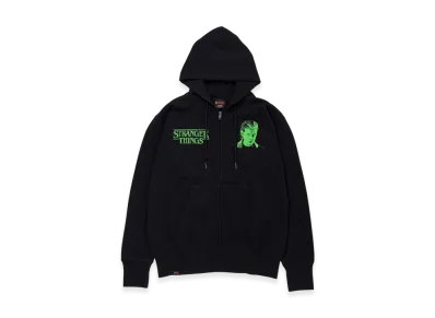 Netflix Stranger Things x V.A. Zip Hoodie DEMOGORGON "Black"