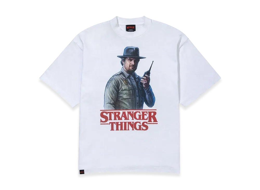 Netflix Stranger Things x V.A. HOPPER Tee "White"